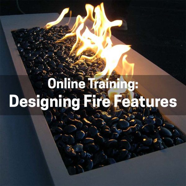 Designing Concrete Fire Features
