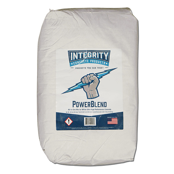 Integrity PowerBlend concrete countertop concrete mix