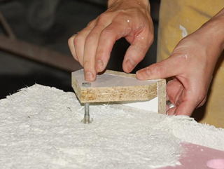 How to Attach Legs to a Concrete Table