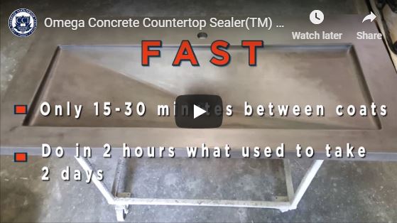 Omega Concrete Countertop Sealer FAQs