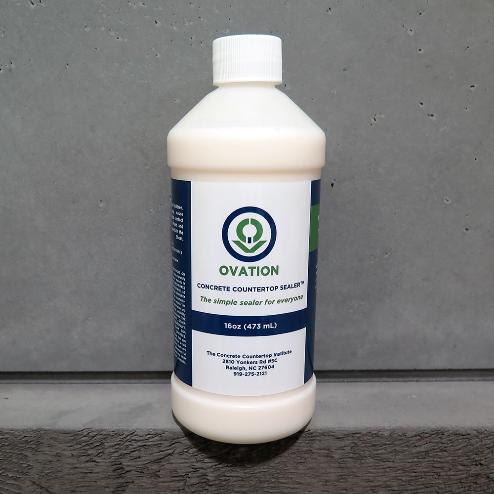 How to Repair Scratches in Ovation Concrete Countertop Sealer
