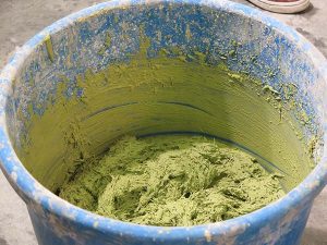 fibrous GFRC backer mix